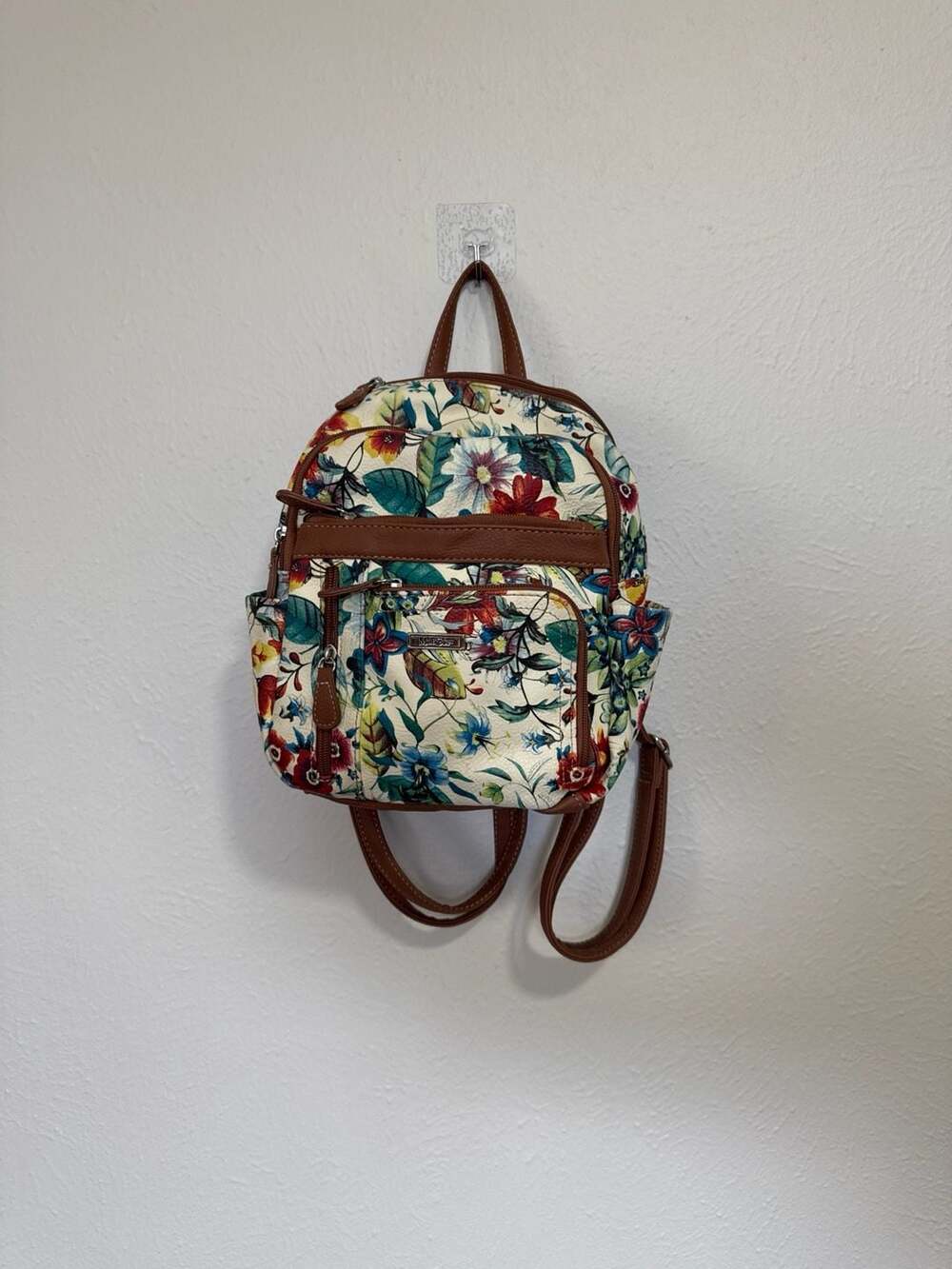 Multisac Adele Mini Backpack In Vienna Floral Pri… - image 1